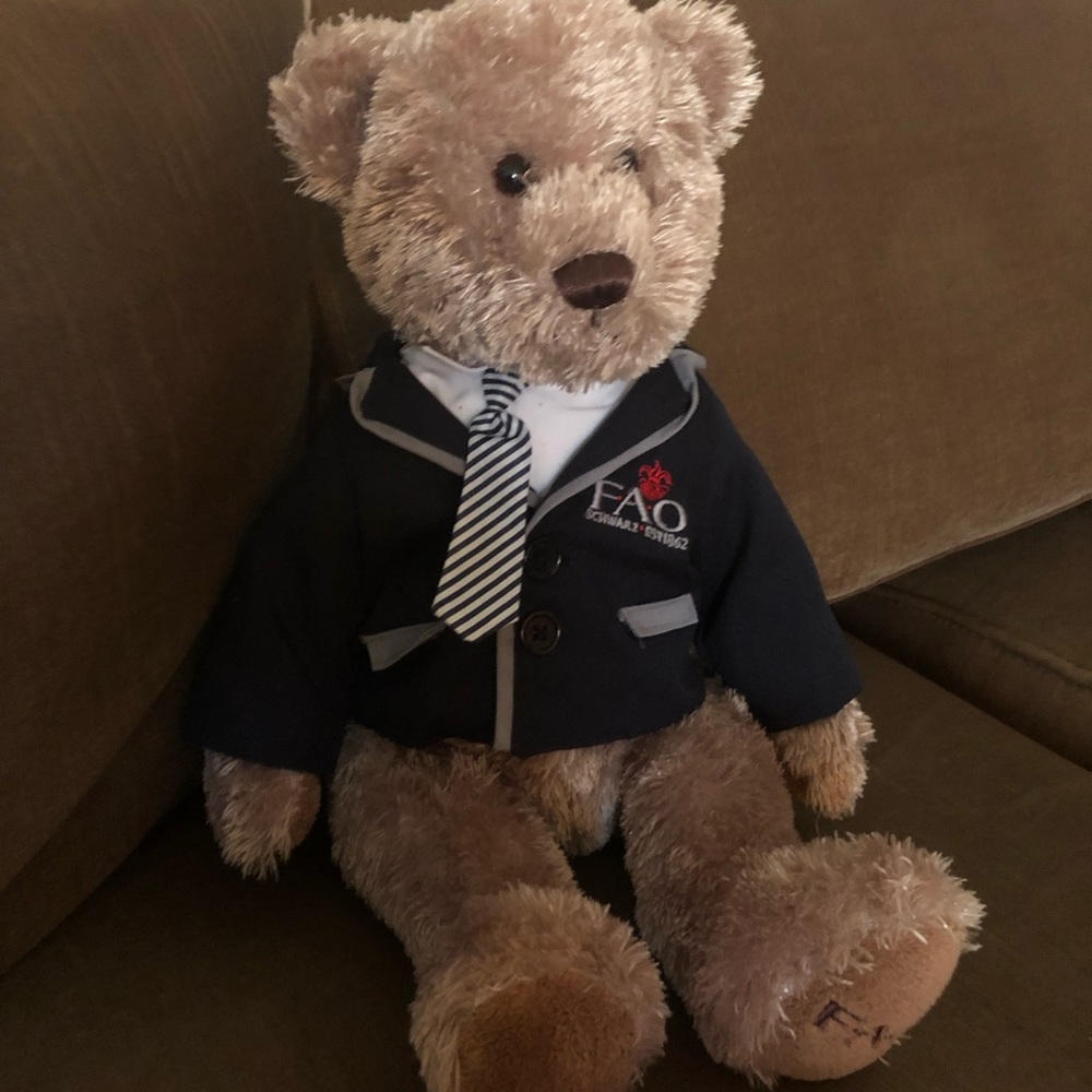 F.A.O. Schwartz Teddy Bear- 441 $25 or $20 w/offer